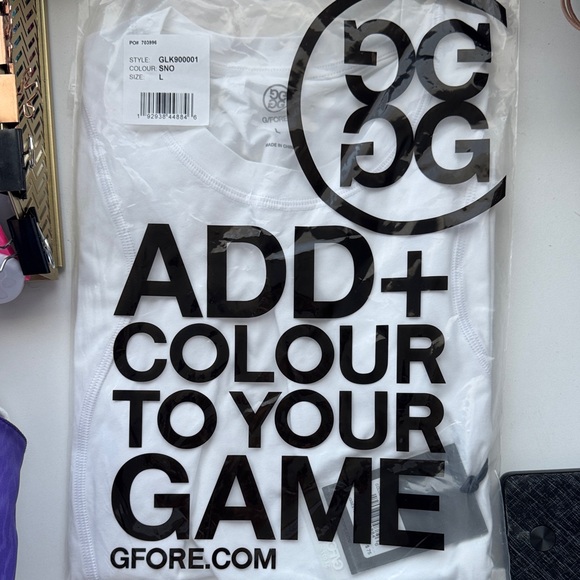 G/FORE Onyx Black t shirt - Picture 3 of 3